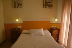 Habitación del hotel, dormitorio con una cama 03